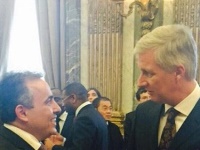 King Philippe of Belgium Meets Qatari Ambassador