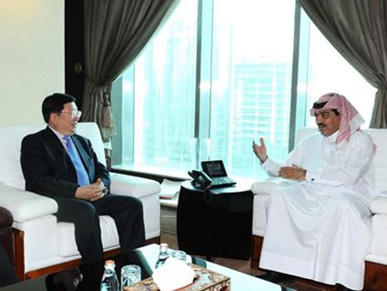 Assistant Foreign Minister Meets Chinese Official