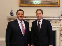 U.K. Minister for Mideast Meets Qatar's Ambassador