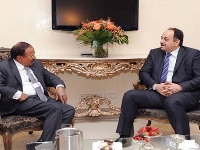 HE Foreign Minister Meets Indian National Security Adviser 