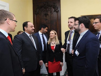 HE FM Meets Youth Leaders in Munich Security Conference