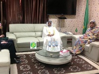  Mauritanian Minister of Foreign Affairs and Cooperation Meets Qatari Ambassador