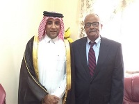 Somali FM Meets Qatar's Charge d'Affaires
