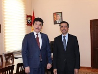 Kyrgyz Minister of Culture Meets Qatar's Ambassador