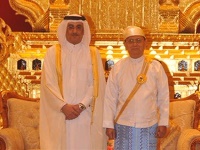 President of Union of Myanmar Recieves Qatari Ambassador Credentials