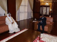 Sudanese Vice President Receives Qatari Ambassador