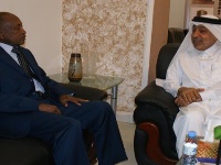 وزير العمل السوداني يستقبل سفير قطر