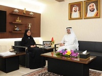 وزيرة الشؤون الاجتماعية الإماراتية تستقبل سفير قطر