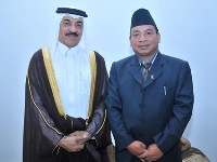 نائب الرئيس النيبالي يستقبل سفير دولة قطر