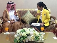 وزيرة السياحة والرياضة التايلاندية تستقبل سفير دولة قطر