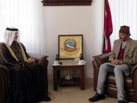 نائب رئيس وزراء نيبال يستقبل سفير قطر