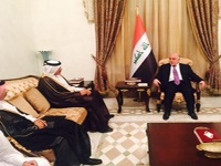 رئيس وزراء العراق يبحث مع مساعد وزير الخارجية موضوع اختطاف المواطنين القطريين