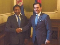 نائب رئيسة البرلمان الصربي يستقبل سفير دولة قطر