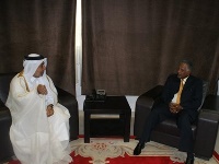 وكيل وزارة الخارجية السودانية يلتقي سفير قطر