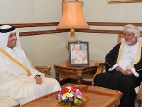 سعادة وزير الخارجية يلتقي الوزير المسؤول عن الشؤون الخارجية بسلطنة عمان
