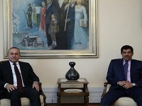 Two Turkish Ministers Meet Qatari Ambassador
