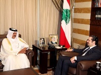 Former Lebanese Prime Minister Meets Qatari Ambassador