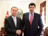 وزير العدل التركي يستقبل سفير دولة قطر