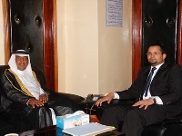 Mauritanian Minister of Islamic Affairs Meets Qatari Ambassador
