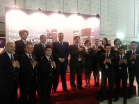 سفير قطر يشارك بحفل تدشين خط الطيران بين مانيلا والدوحة