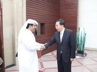 حاكم مقاطعة قوانغدونغ الصينية يستقبل القنصل العام لدولة قطر