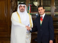 الرئيس المكسيكي يتسلم أوراق اعتماد سفير قطر