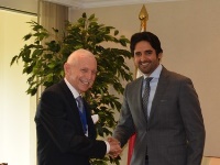 المندوب الدائم لدولة قطر في جنيف يلتقي مدير المنظمة الدولية للهجرة
