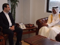 وزير الصحة اللبناني يجتمع مع سفير قطر