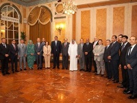 سفير دولة قطر لدى إيطاليا يقيم حفل إفطار على شرف رئيس بعثة جامعة الدول العربية