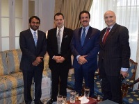 سفير قطر يلتقي مسؤولين بالغرفة التجارية الاسترالية العربية