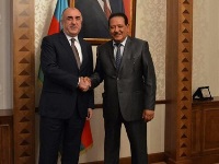 وزير خارجية أذربيجان يستقبل سفير دولة قطر
