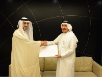 وزارة الخارجية والتعاون الدولي الإماراتية تتسلم البراءة القنصلية لقنصل عام دولة قطر 