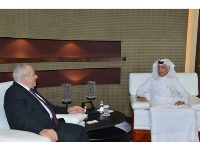 Minister of State for Foreign Affairs Meets Palestinian Ambassador