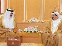 حاكم عجمان يستقبل قنصل عام قطر