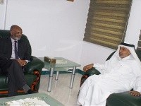 Sudanese State Minister for Foreign Affairs Meets Qatari Ambassador