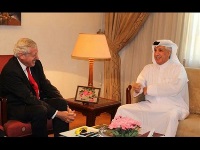 Minister of State for Foreign Affairs Meets France's Envoy for Middle East Peace