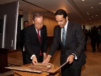 سعادة وزير الخارجية يشارك في الحدث الخاص برقمنة وثائق الأمم المتحدة