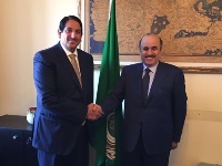 سفير قطر لدى إيطاليا يجتمع مع رئيس بعثة جامعة الدول العربية
